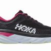 * Hoka One One Hoka Women'S Bondi 7 Shoes In Blue Graphite/Festival Fuchsia | Hoka One One