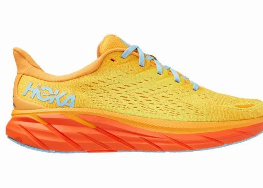 * Hoka One One Hoka Men'S Clifton 8 Shoes In Radiant Yellow/Maize | Hoka One One