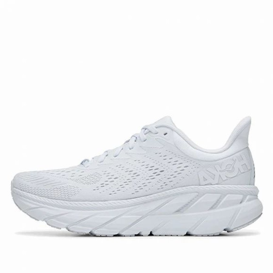 * Hoka One One Clifton 7 Men'S Running Shoes White / White | Hoka One One