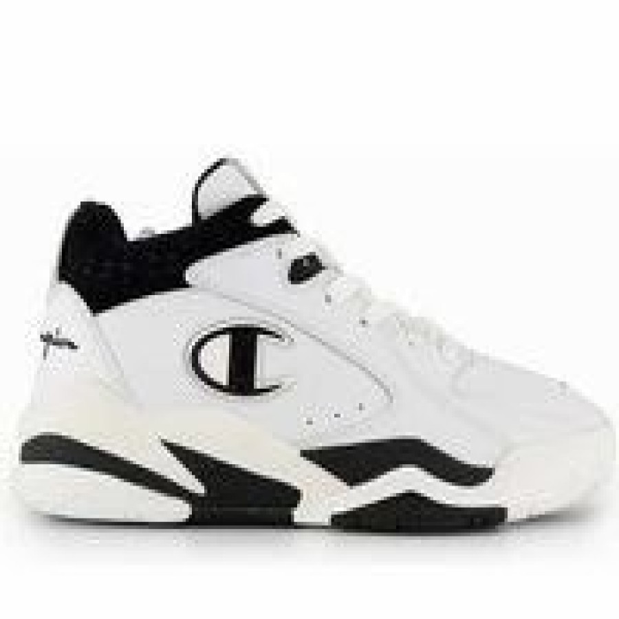 * Champion Mid Cut Shoe Z90, Wht/Nbk | Champion