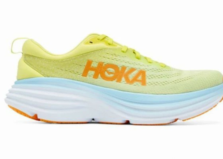 * Hoka One One Bondi 8 Butterfly Yellow Evening Primrose | Hoka One One