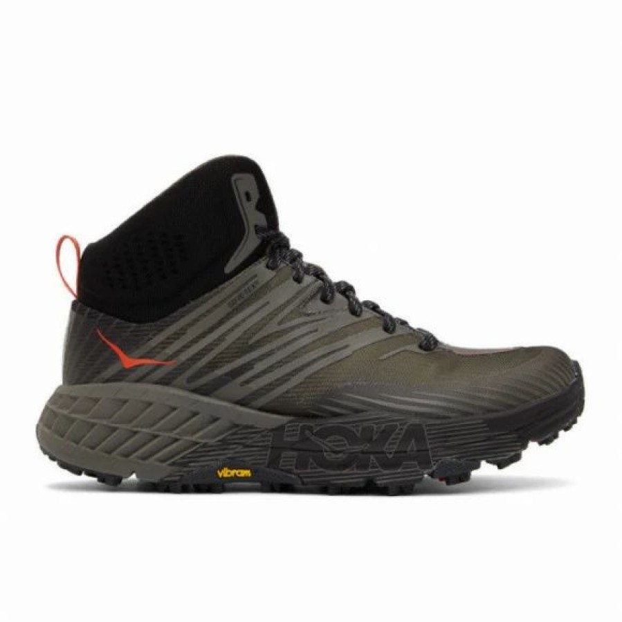 * Hoka One One Black Speedgoat Mid 2 Gore-Texa Sneakers | Hoka One One