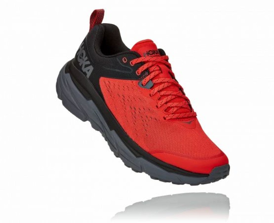 * Hoka One One Hoka Men'S Challenger Atr 6 Trail Running Shoes In Fiesta/Black | Hoka One One