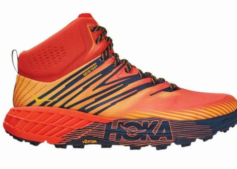 * Hoka One One Speedgoat Mid Gore-Tex 2 Mandarin Red | Hoka One One