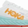 * Hoka One One Hoka Men'S Carbon X 2 Shoes In White/Blazing Orange | Hoka One One