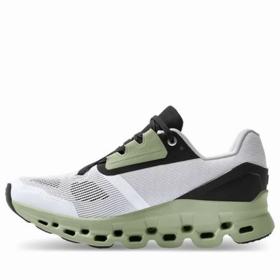 * On-Running (Wmns) On Running Cloudstratus 'White Black Green' White/Black/Green Marathon Running Shoes 39.98997 | On Running