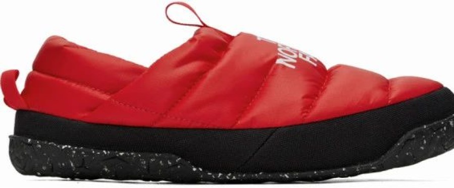 * The North Face Red Nuptse Mules | The North Face