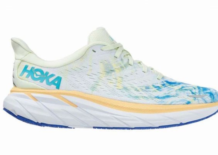 * Hoka One One Clifton 8 Women'S Running Shoes White | Hoka One One