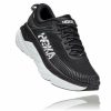 * Hoka One One Black & White Bondi 7 Sneakers | Hoka One One