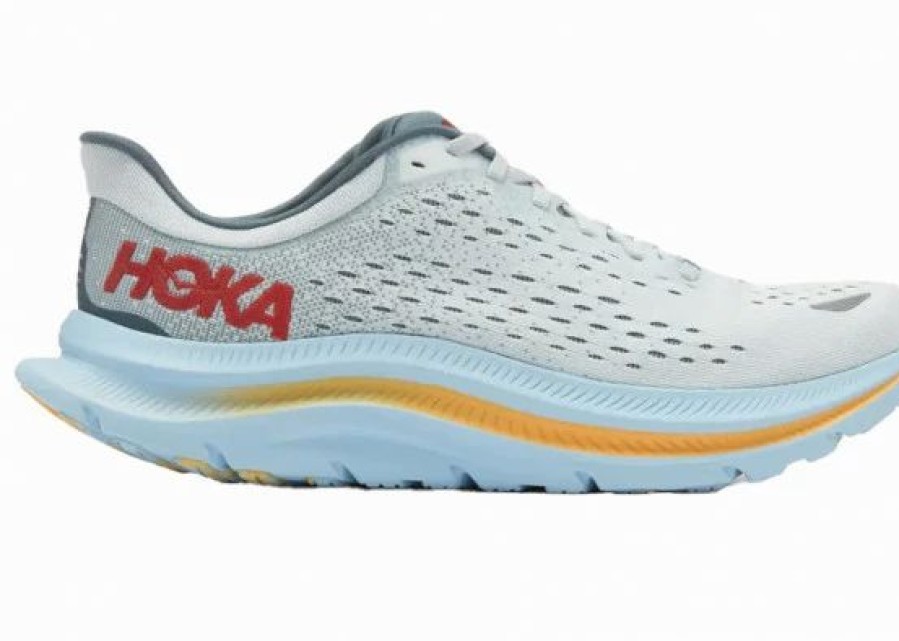 * Hoka One One Hoka Men'S Kawana Running Shoes In Ice Flow/Goblin Blue | Hoka One One