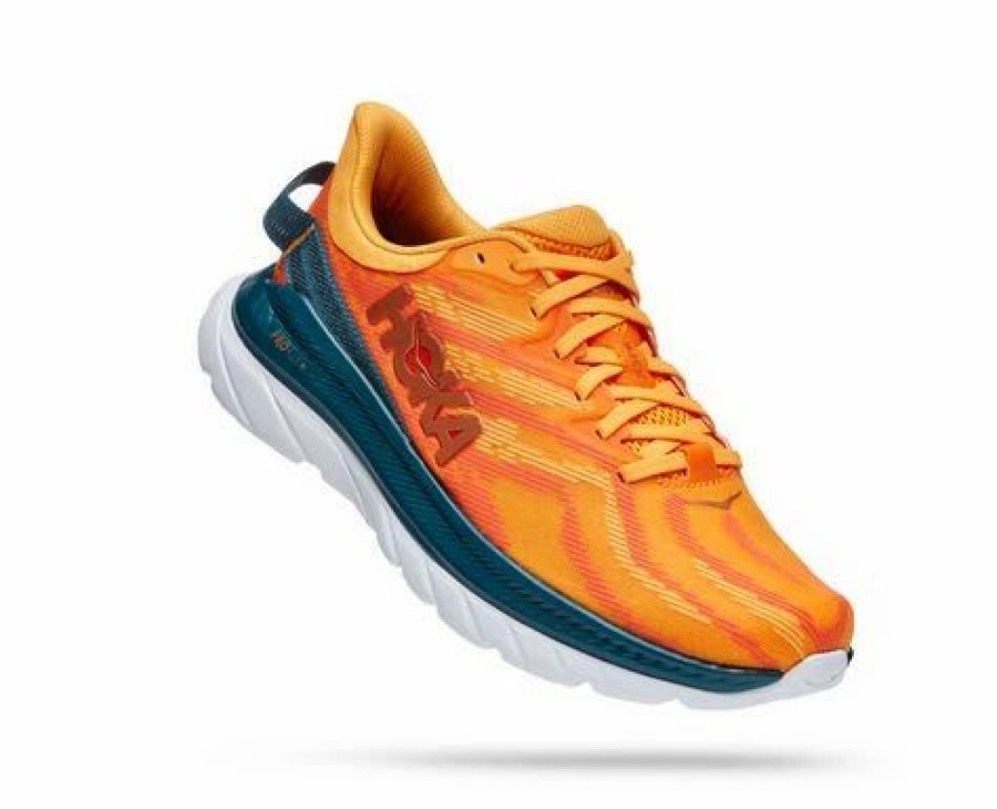 * Hoka One One Hoka Men'S Mach Shoes Supersonic In Radiant Yellow/Camellia | Hoka One One