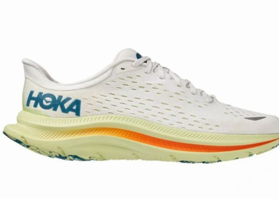 * Hoka One One Hoka Men'S Kawana Shoes In Blanc De Blanc/Butterfly | Hoka One One